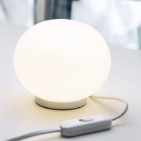 Flos Mini Glo-Ball Table Lamp White color By Jasper Morrison