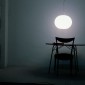 Flos Glo-Ball Suspension 1 White color Lamp by Jasper Morrison