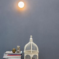 Flos Mini Glo-Ball C/W Wall or Ceiling Lamp By Jasper Morrison