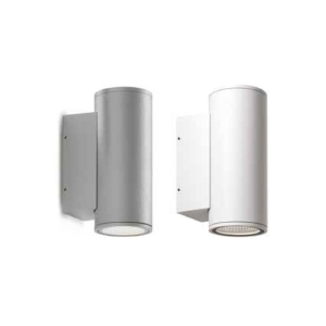 PAN Shock Lampada Cilindrica da Parete Applique Biemissione LED 24W 3000K Interno Esterno IP54