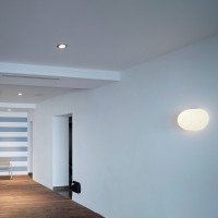 Flos Glo-Ball W White Glass Wall Lamp By Jasper Morrison