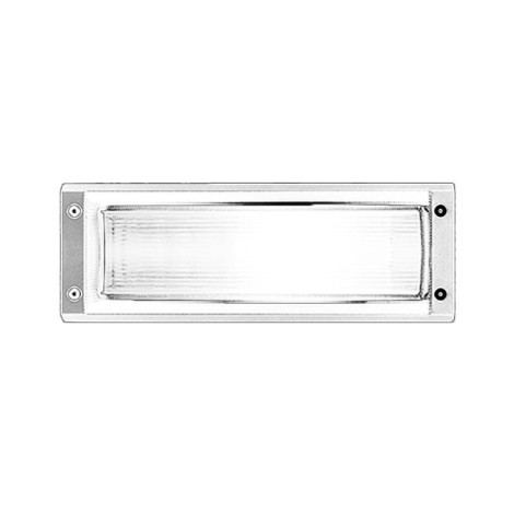 Prisma insert 1 E14 wall recessed lamp IP55 for outdoor indoor