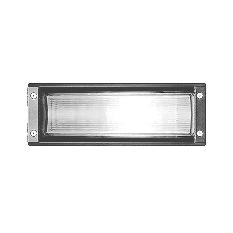 Prisma insert 2 E27 wall recessed lamp IP55 for outdoor indoor