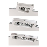 Buzzi & Buzzi White Box Adjustable Recessed Spotlight AirCoral R111 For LED