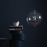 Verpan VP Globe Coloured Suspension Lamp By Verner Panton