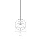 Verpan Panto Lampada Sferica da Sospensione By Verner Panton
