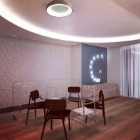 Vivida Inner R Circular LED Wall or Ceiling Lamp for Indoors