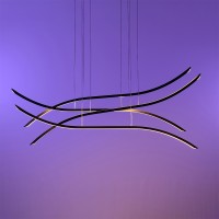 Vivida Lil Wave LED Wavy Multiple Suspension Lamp for Indoor