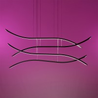 Vivida Lil Wave LED Wavy Multiple Suspension Lamp for Indoor
