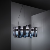 Slamp La Lollo L LED Suspension Lamp By Lorenza Bozzoli