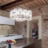 Slamp La Lollo L LED Suspension Lamp By Lorenza Bozzoli