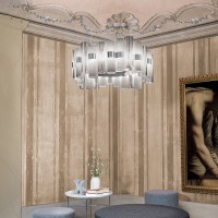 Slamp La Lollo L LED Suspension Lamp By Lorenza Bozzoli