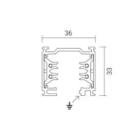 IVela 1 Metro LKM square Three phase track black IVela 1 Metro LKM square Three phase track black
