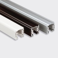 IVela 1 Meters LKM square Track Three phase grey anodized