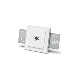 Novantadieci 7 Points Star Shape Recessed Ceiling LED Spotlight