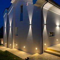 Lampo UP & DOWN 6W Lampada Cubetto da Parete LED a Biemissione con Sistema Dual Light