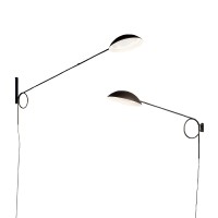 Diesel Spring Wall Lamp with Adjustable Arm and Head for Indoor
