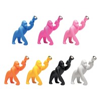 Qeeboo Kong XS Gorilla LED Table Lamp for Indoor By S. Giovannoni