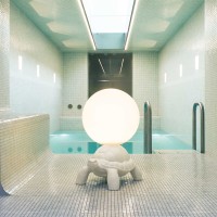 Qeeboo Turtle Carry Lamp LED Battery-Powered By Marcantonio