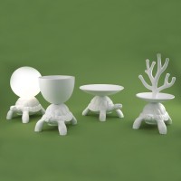 Qeeboo Turtle Carry Lamp LED Battery-Powered By Marcantonio