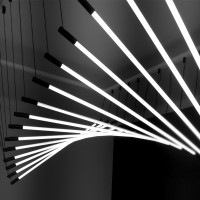 Wever & Ducrè DARF Tubular Neon LED Suspension Lamp
