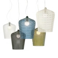 Kartell Kabuki LED Suspension Lamp for Indoor By F. Laviani
