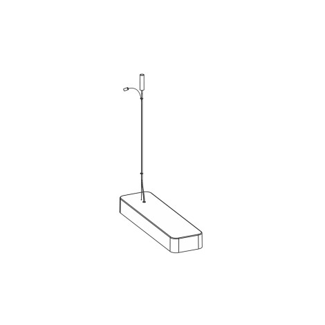 Artemide Rosone con Driver per Lampade a Sospensione Flexia