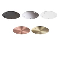 Ideal Lux Rosone Standard 5 Cavi Tondo per Sospensioni Multiple