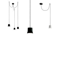 copy of Artemide Ipno LED Suspension Lamp with Spiral Optic By De Lucchi