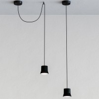 copy of Artemide Ipno LED Suspension Lamp with Spiral Optic By De Lucchi