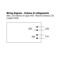 copy of TCI Alimentatore DC 12W 350mA BMU corrente costante 100-240Volt