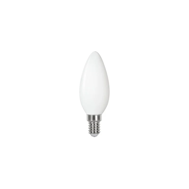 Lampo Lampadina Oliva E14 LED 6W 800lm Vetro Milky White Lampo Lampadina Oliva E14 LED 6W 800lm Vetro Milky White