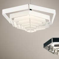 Artemide Lampada Esagonale Suspension Lamp By Bruno Munari