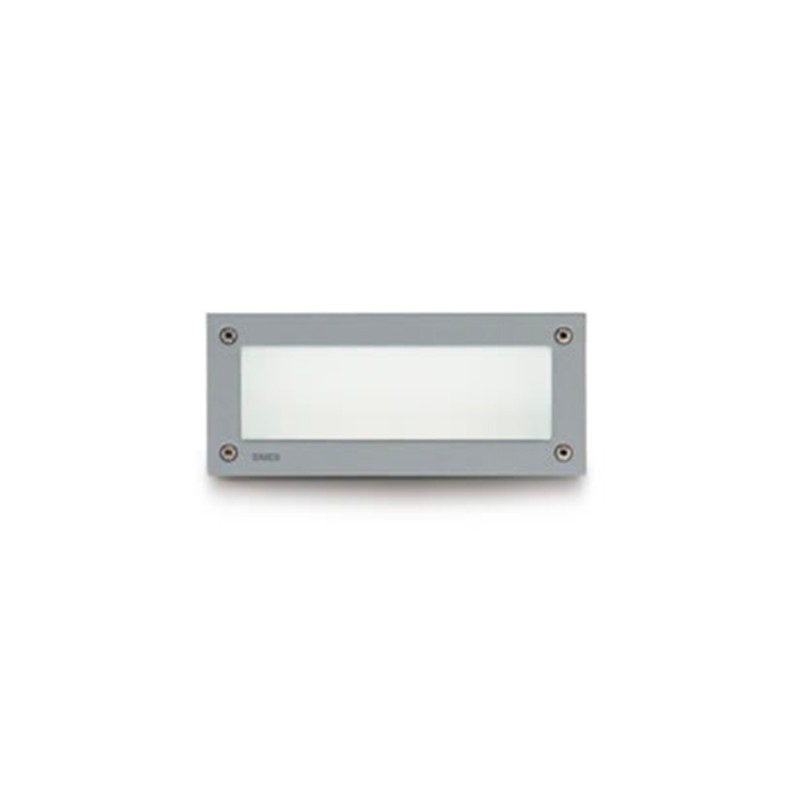 Simes Minibrique LED Rectangular Recessed Wall Lamp Outdoor