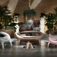 Slide Design BIG KROKO Modern Decorative Sofa By Marcantonio