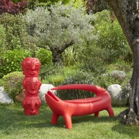 Slide Design Threebù Decorative Stool Table By Marcantonio