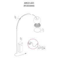 Flos Switch Dimmer 600 mA for Arco LED Lamps