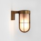 Astro Lighting Cabin Wall Frosted Vintage Lamp for Outdoor