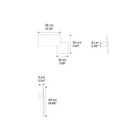 Lodes Puzzle Square&Rectangle LED Wall or Ceiling Lamp