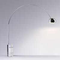 Flos Arco K 2022 Limited Edition in Crystal By Castiglioni