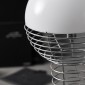 Verpan Wire Lampada da Tavolo in Filo Acciaio By Verner Panton