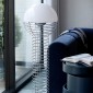 Verpan Wire Floor Lamp in Steel Wire By Verner Panton