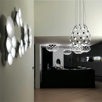 copy of Luceplan Mesh D80 Wireless LED Suspension Lamp Managed by App