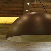 Ideal Lux Folk D40 Lampada da Sospensione a Cupola da Interno