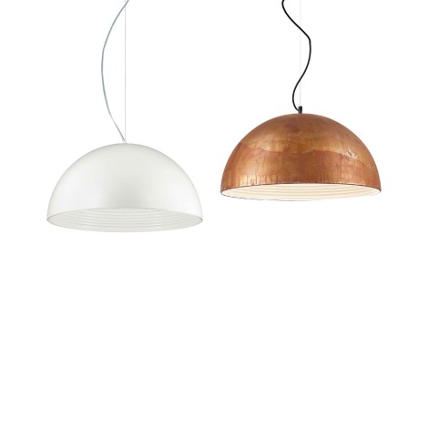 Ideal Lux Folk D50 Dome Suspension Lamp for Indoor