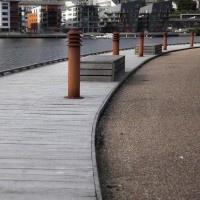 Louis Poulsen Bysted Bollard LED for Outdoor IP65 By P. Bysted