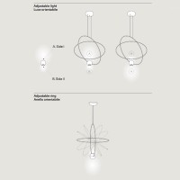 Lodes Elara Medium Suspension LED Ring Lamp By Nika Zupanc