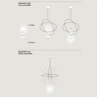 Lodes Elara Large Suspension LED Ring Lamp By Nika Zupanc