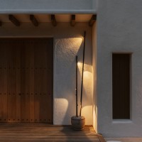 Vibia Bamboo Triple Recessed Floor LED Lamp for Outdoor IP66