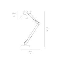 Ideal Lux Wally PT1 Lampada Tecnica Orientabile da Terra